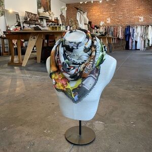 813 Ottotredici Beatles Print Scarf